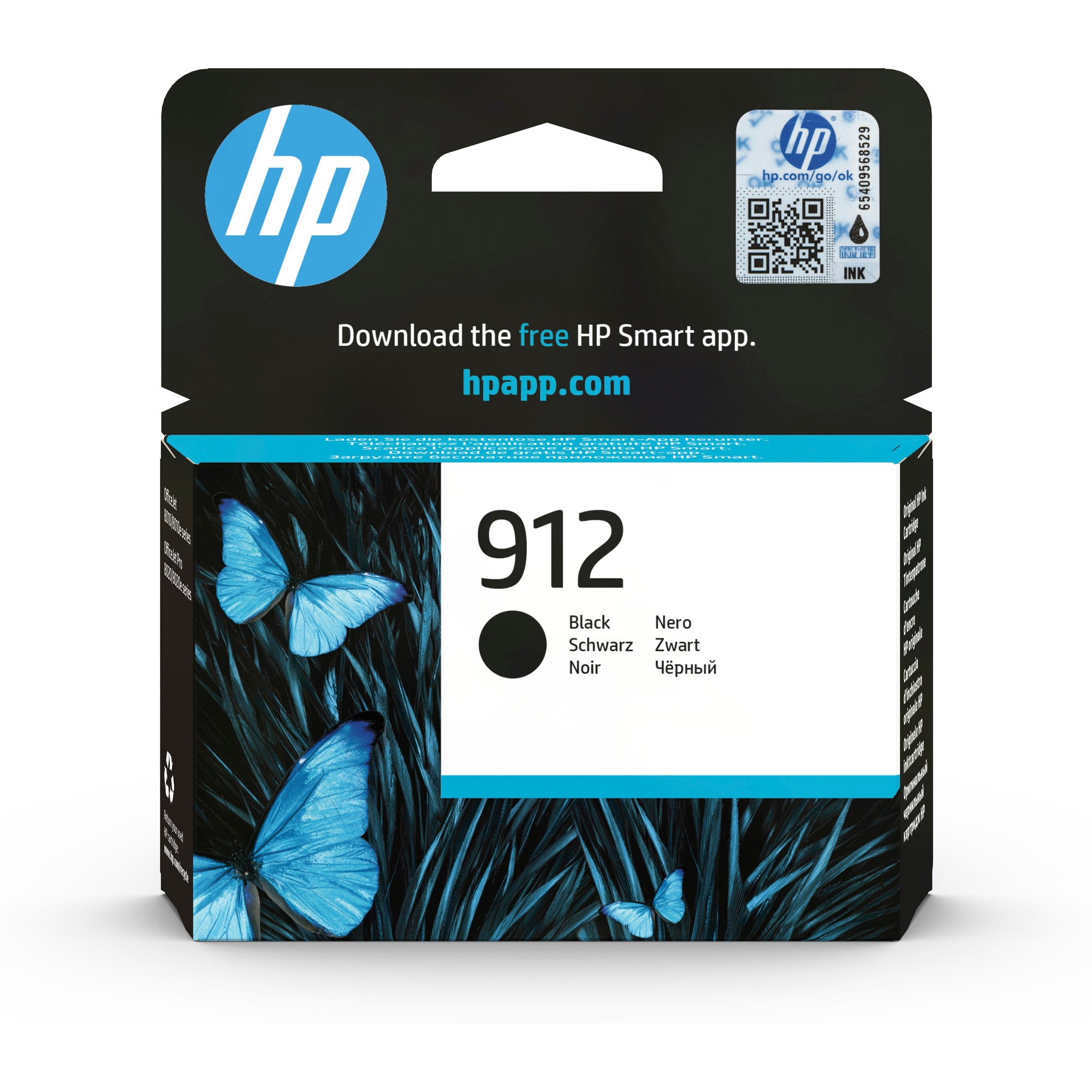 HP 912 Black Original Ink Cartridge (300 pages)0 