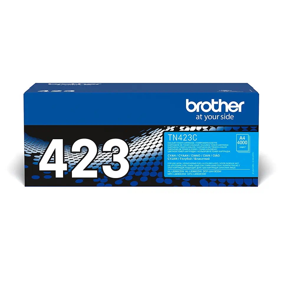 BROTHER Toner TN-423C pro HL-L8260CDW/ HL-L8360CDW/ DCP-L8410CDW,  4.000 stran,  Cyan1 