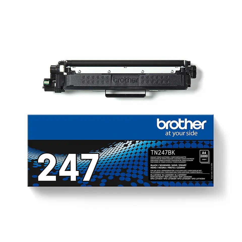 BROTHER Toner TN-247BK - PRO HLL3210 HLL3270 DCPL3510 DCPL3550 MFCL3730 MFCL3770 - cca 3000stran2 