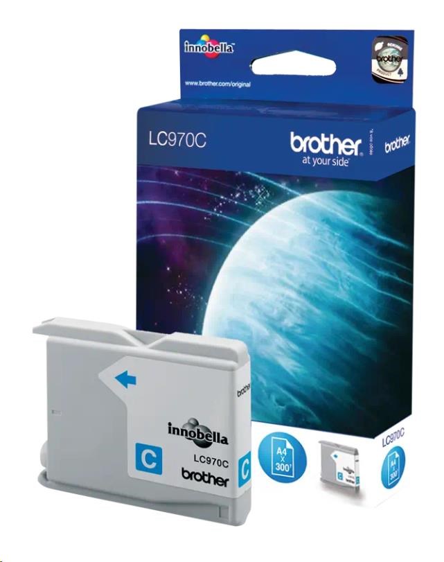 BROTHER INK LC-970C cyan (EW*) cca 3000 