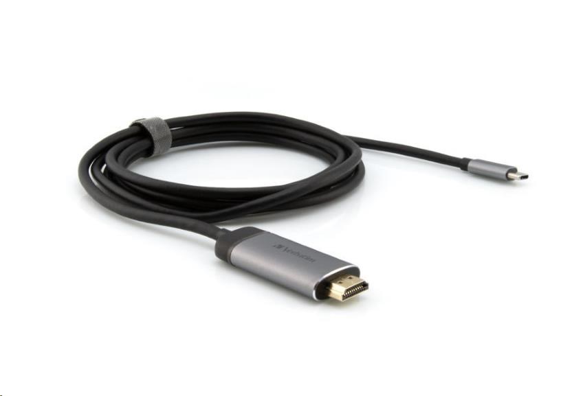 VERBATIM 49144 Adaptér USB-C™ na HDMI 4K s 1.5 m kábel HUB4 