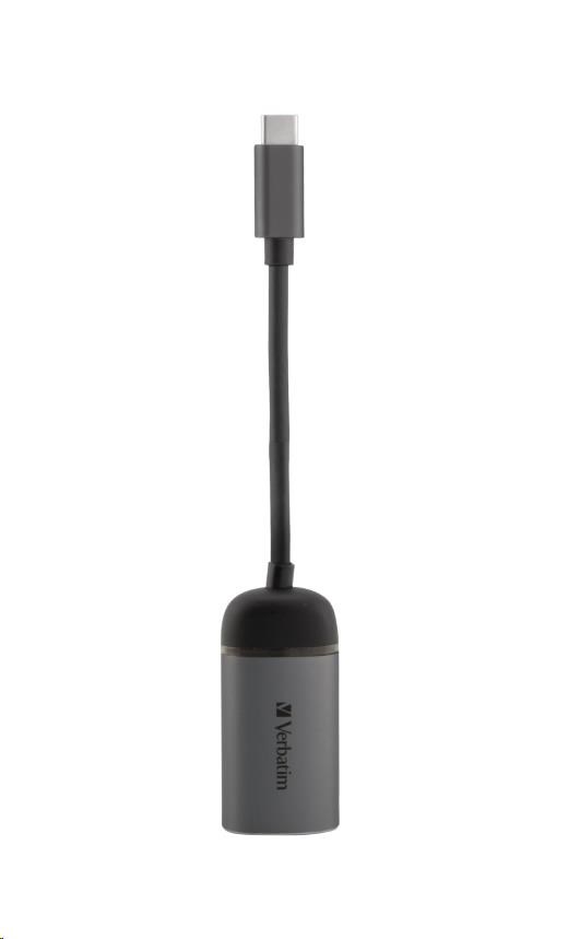 VERBATIM 49146 Adaptér USB-C™ na gigabitový Ethernet Rj45 HUB3 