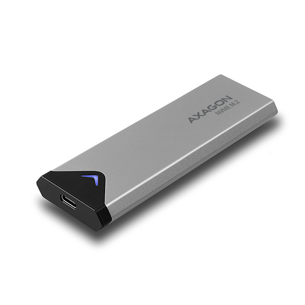 AXAGON EEM2-UG2,  USB-C 10Gbps - M.2 NVMe SSD ARROW box,  strieborný0 
