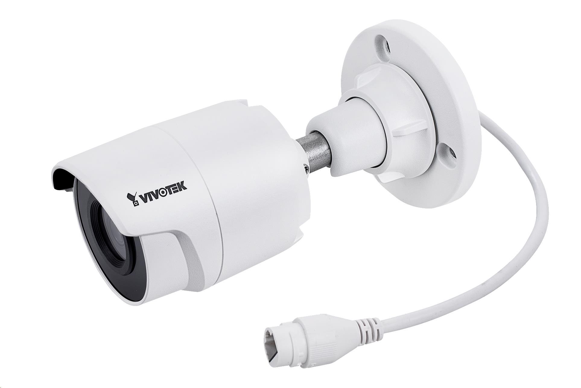 Vivotek IB9380-H, 5Mpix, 20sn/s, H.265, zv. 3.6 mm (76°), PoE, IR, SNV, WDR 120 dB, rozostrenie, slot MicroSDXC, antiva0 