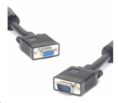 Predlžovací kábel PREMIUMCORD VGA 15 m (HD15M/ F,  dvojité tienenie,  feritové jadrá)0 