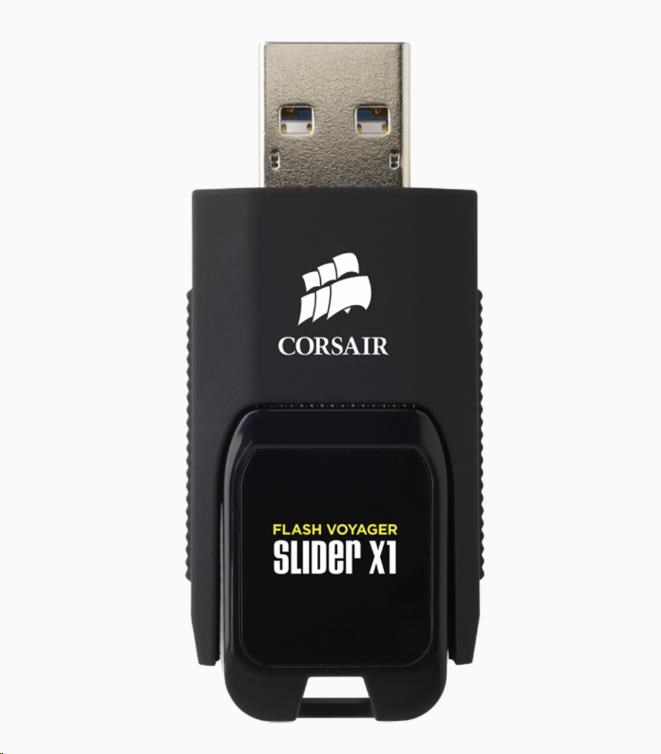 Flash disk CORSAIR 128 GB Voyager Slider X1,  USB 3.0,  čierna4 