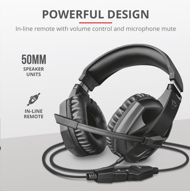 TRUST Sluchátka GXT 412 Celaz Multiplatform Gaming Headset4 