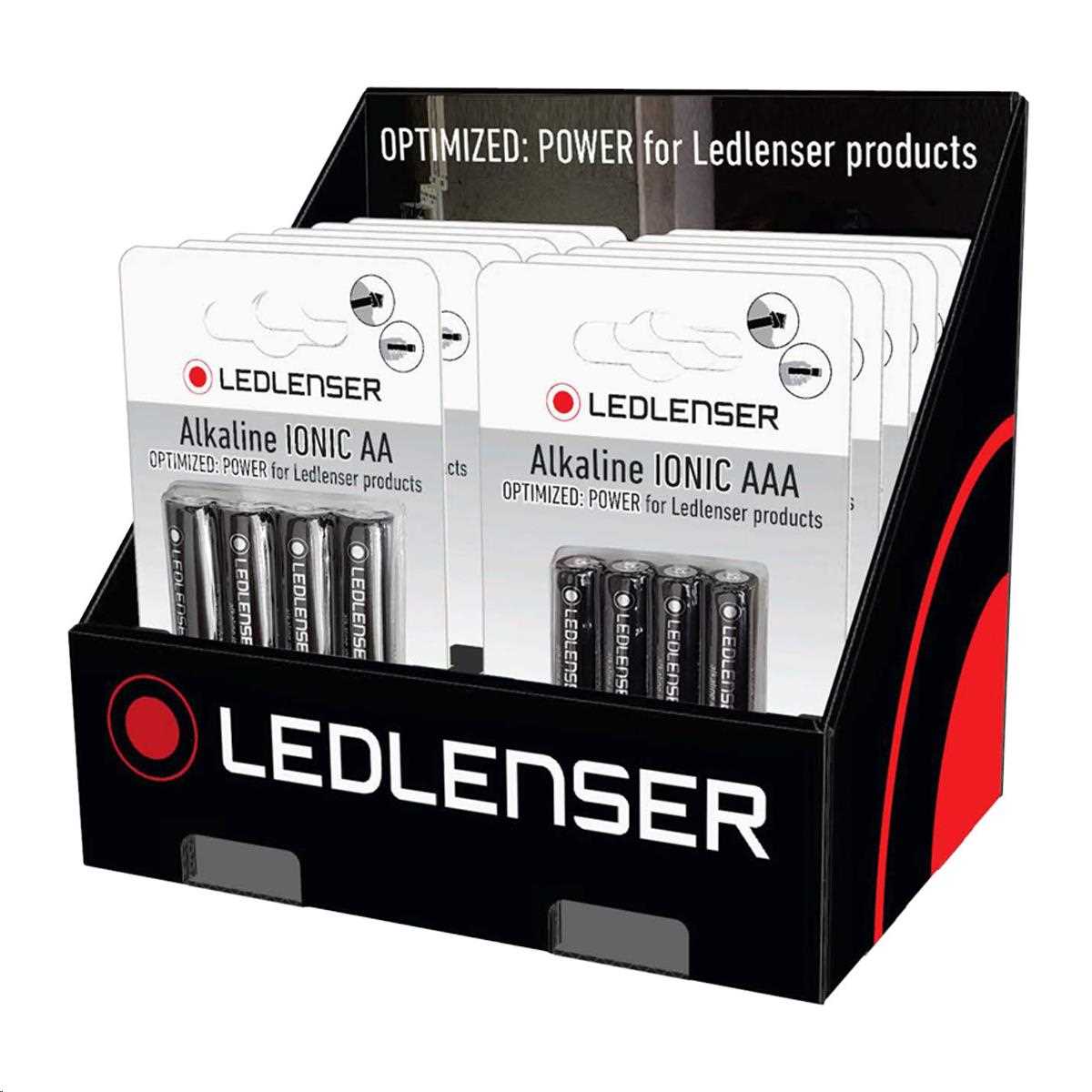 LEDLENSER 6xAA+AAA alkalické baterie - Blister0 