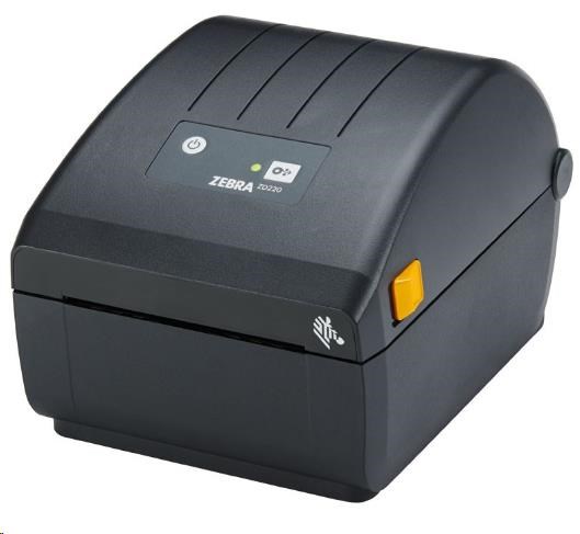 Zebra DT ZD220d,  8 bodov/ mm (203 dpi),  EPLII,  ZPLII,  USB (nástupca GC420d)0 