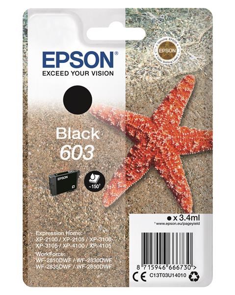 Čierny atrament EPSON Singlepack 