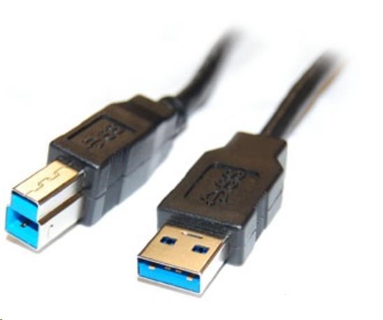 Kábel PREMIUMCORD USB3.0 kábel A-B, Super-speed 5Gbps, 5m0 