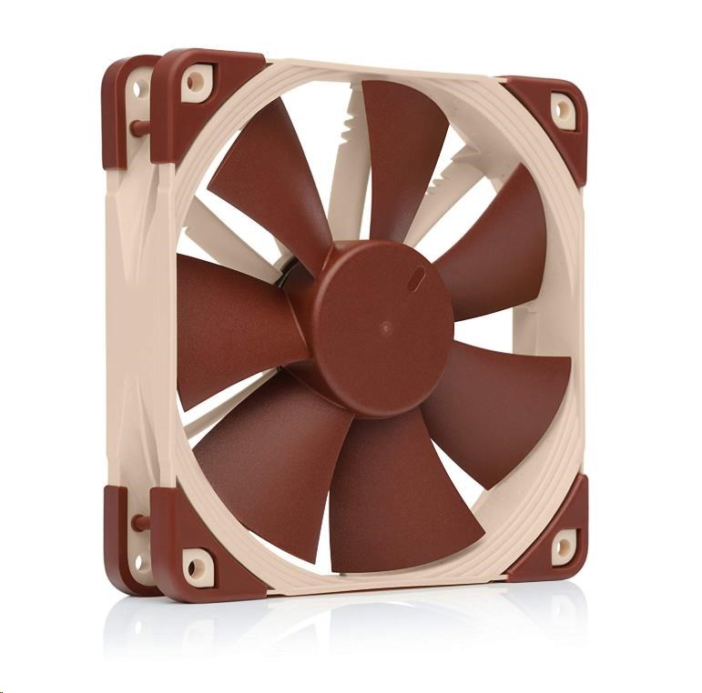NOCTUA Ventilátor NF-F12-PWM,  120mm,  hnědá0 