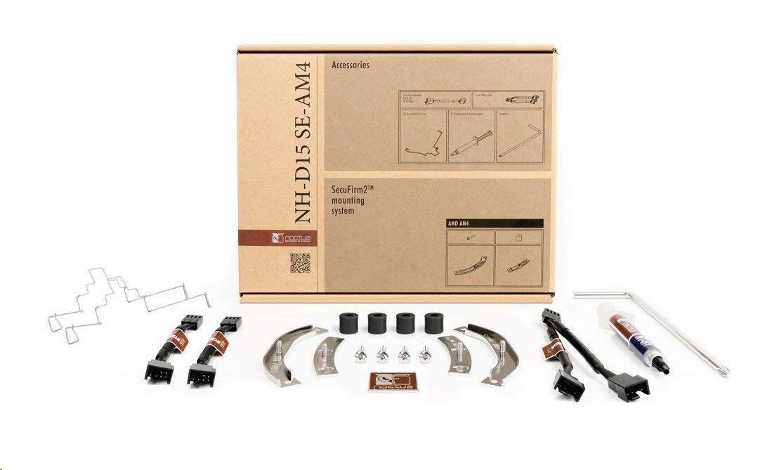NOCTUA Chladič CPU NH-D15 SE-AM4,  2x 140mm,  AM4,  AM5,  hnědá/ stříbrná5 