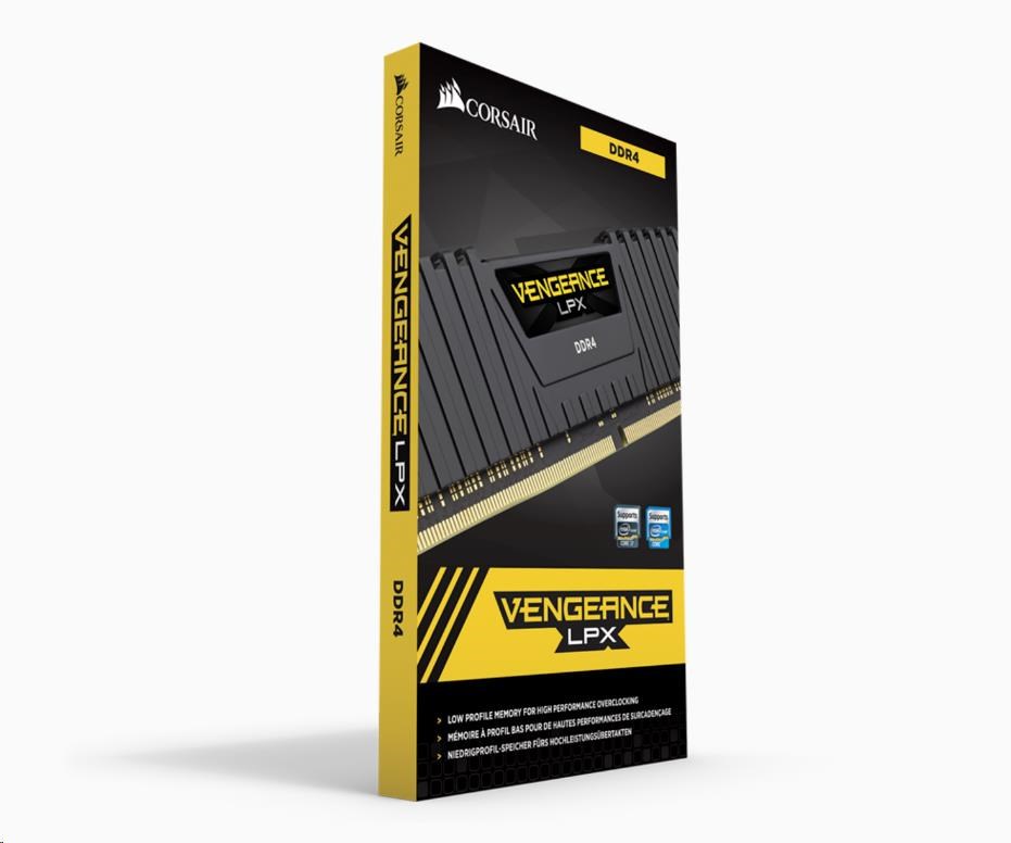 CORSAIR DDR4 16GB (Kit 2x8GB) Vengeance LPX DIMX 3000MHz CL15 čierna3 