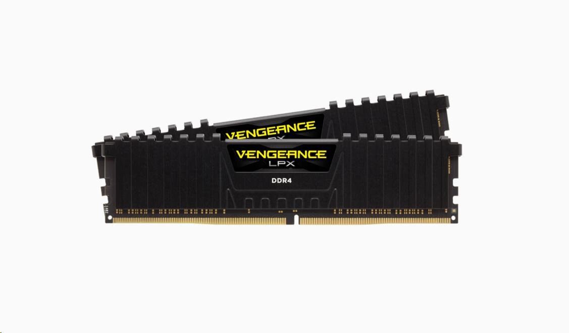 CORSAIR DDR4 16GB (Kit 2x8GB) Vengeance LPX DIMX 3200MHz CL16 čierna3 