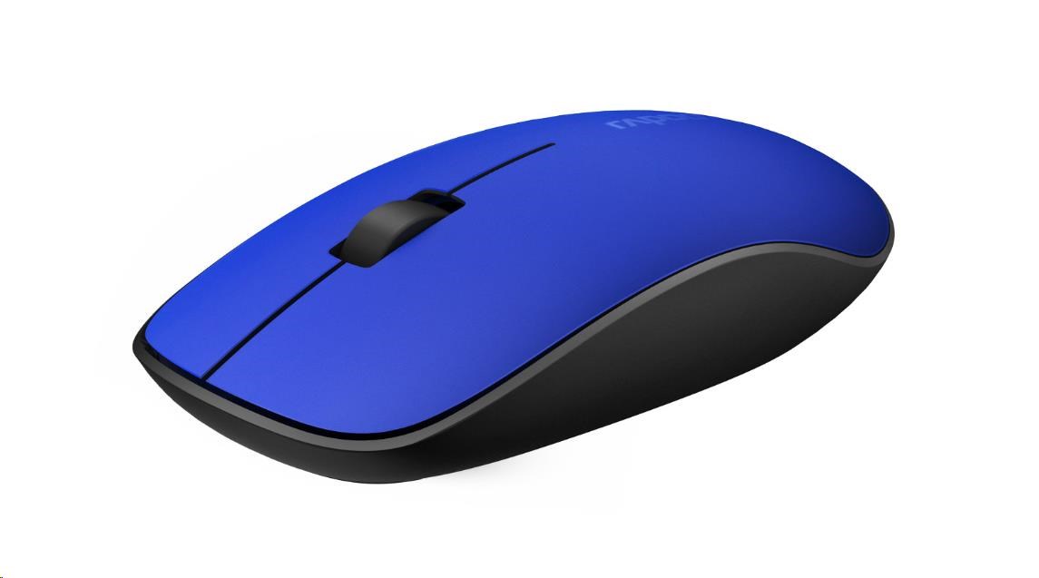 RAPOO Mouse M200 Silent Multi-Mode Wireless Mouse, modrá2 