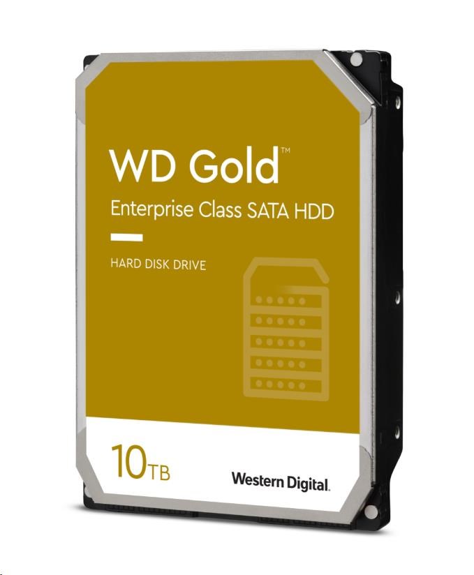 WD GOLD WD102KRYZ 10TB SATA/  6Gb/ s 256MB cache 7200 otáčok za minútu,  CMR,  Enterprise1 