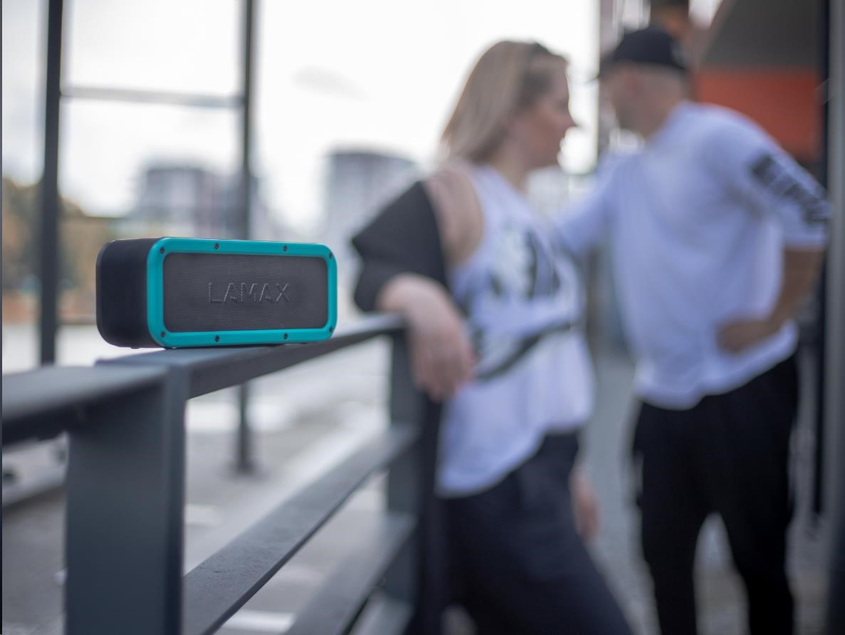 LAMAX Storm1 - Bluetooth reproduktor - tyrkysový6 
