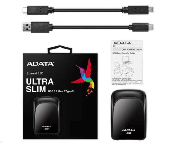 Externý SSD disk ADATA 480 GB SC680 USB 3.2 Gen2 typ C čierna5 