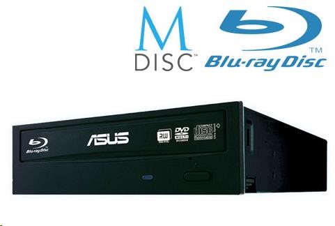 ASUS BLU-RAY Writer BW-16D1HT,  čierny,  SATA,  maloobchodný predaj (softvér)0 