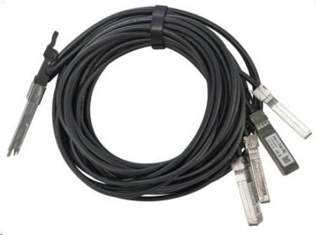 MikroTik Q+BC0003-S+,  brzdový kábel QSFP+ 40G na 4x10G SFP+0 