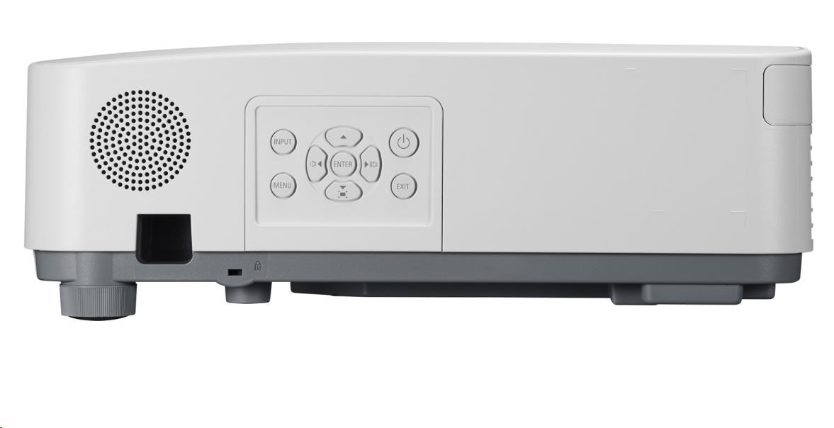NEC projektor P605UL,  1920x1200,  6000ANSI,  600.000:1,  HDMI,  RS232,  LAN,  USB,  REPRO 20W7 