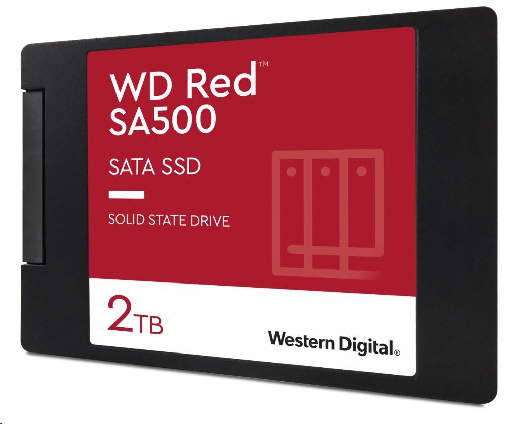 WD RED SSD 3D NAND WDS200T1R0A 2TB SATA/ 600,  (R:560,  W:530MB/ s),  2.5