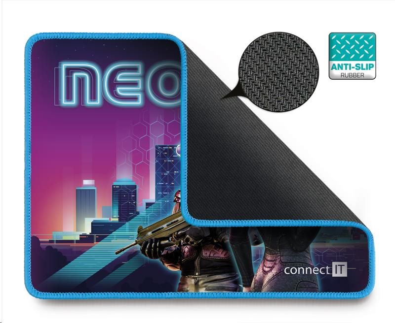 CONNECT IT NEO podložka pod myš, svietiaca, veľkosť. S (320 × 245 mm)5 