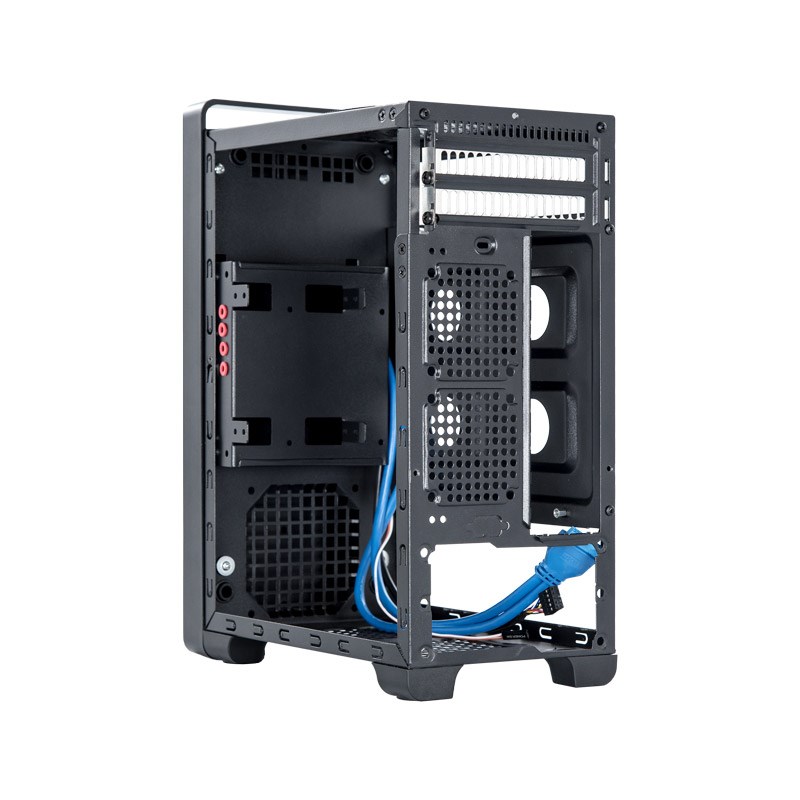 CHIEFTEC Elox Series/ mini ITX case,  BT-06B (2 x PCI sloty),  čierna,  SFX 250W5 