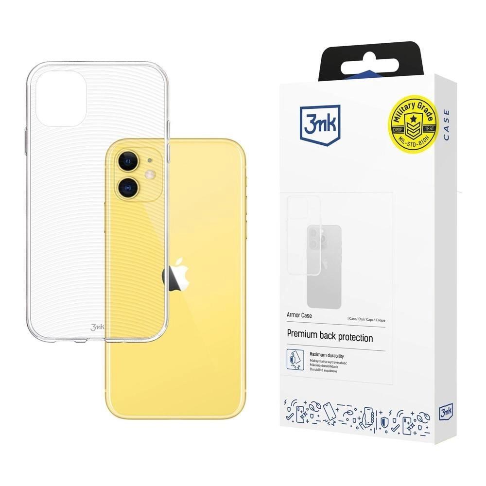 3mk ochranný kryt Armor case pro Apple iPhone 11,  čirý0 