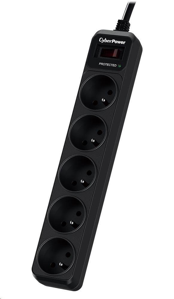 CyberPower Surge Buster™ 5 zásuviek,  1.8m,  nové0 