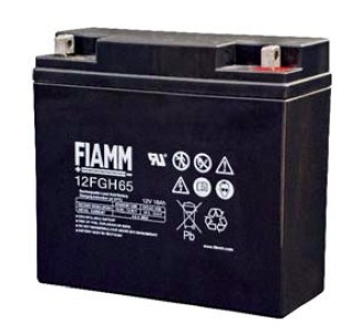 Baterie - Fiamm 12 FGH 65 (12V/ 18, 0Ah - M5),  životnost 5let0 