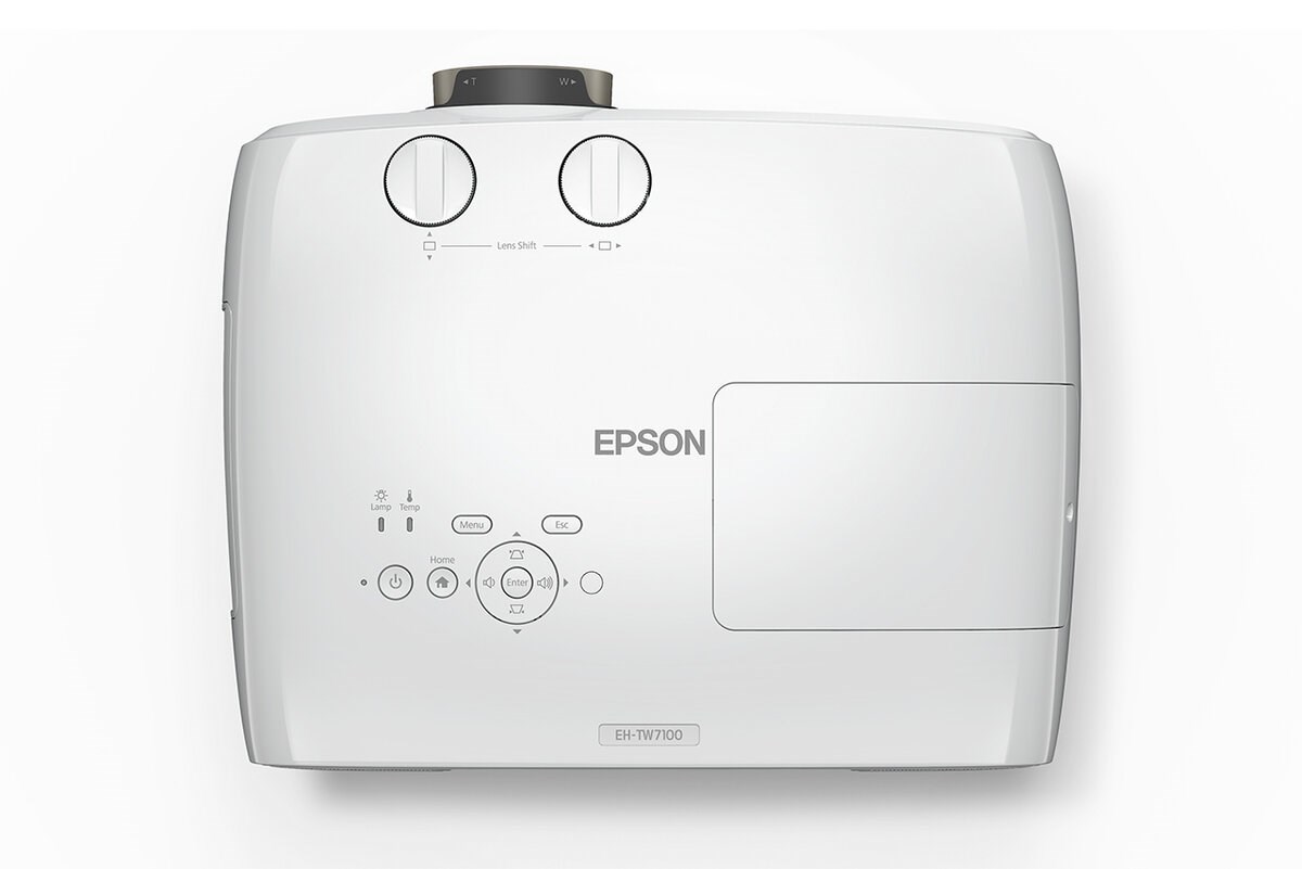 EPSON projektor EH-TW7100, 4K, UHD, 16:9, 3000ANSI, 100.000:1, USB 2.0, HDMI, BlueTooth3 