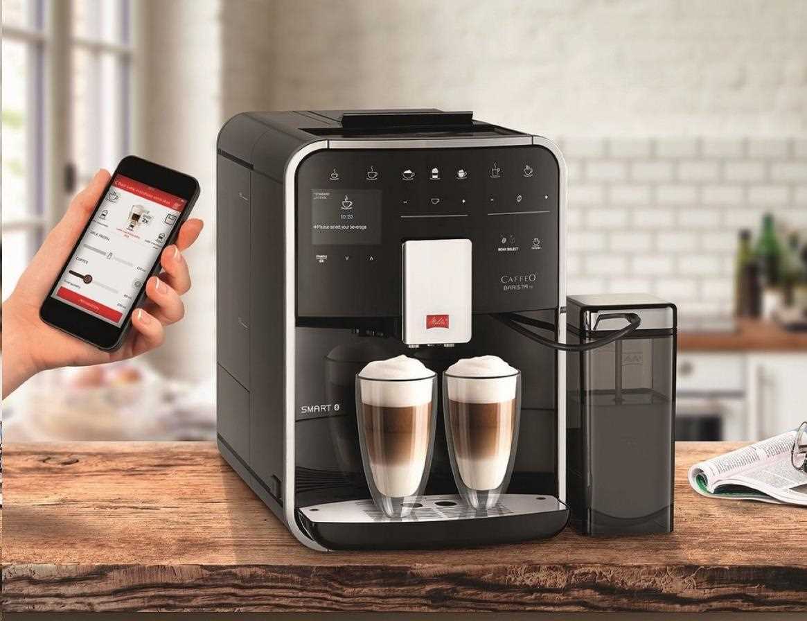 Melitta Barista TS Smart F85 0-101 automatický kávovar, 1450 W, vestavěný mlýnek, nádoba na mléko, SMART, stříbrný8 