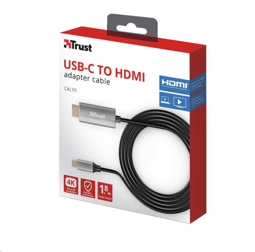 Adaptérový kábel TRUST Calyx USB-C na HDMI7 