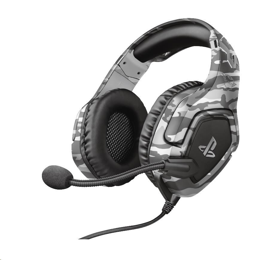 TRUST sluchátka GXT 488 Forze-G PS4 Gaming Headset - Sony Licensed - grey6 