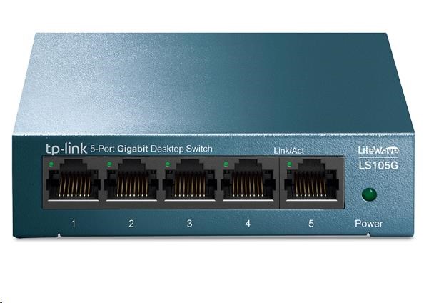 TP-Link LiteWave switch LS105G (5xGbE,  fanless)0 