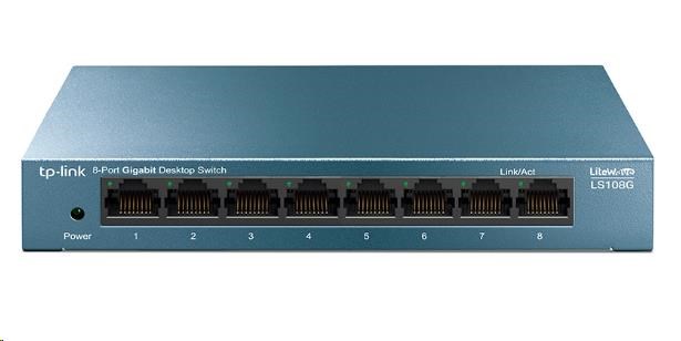 TP-Link LiteWave switch LS108G (8xGbE,  fanless)0 