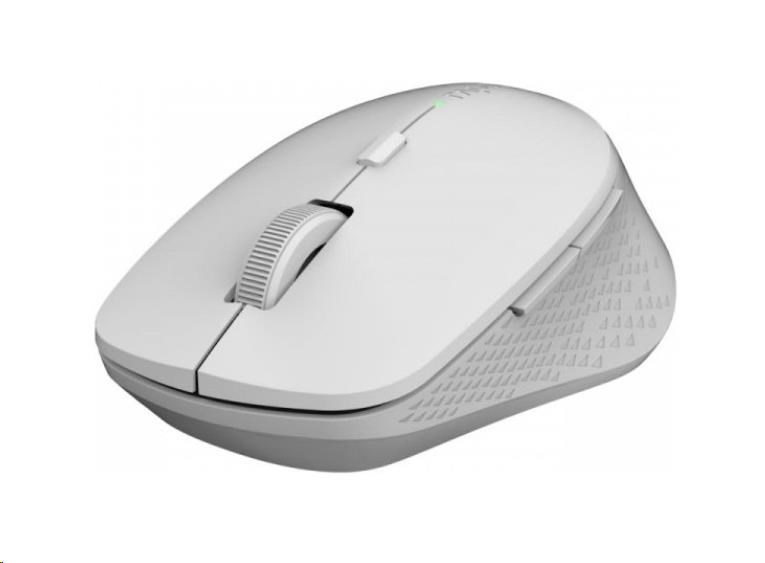 Myš RAPOO M300 Silent Wireless Optical Mouse,  Multi-mode: 2.4 GHz,  Bluetooth 3.0 & 4.0,  Sivá0 