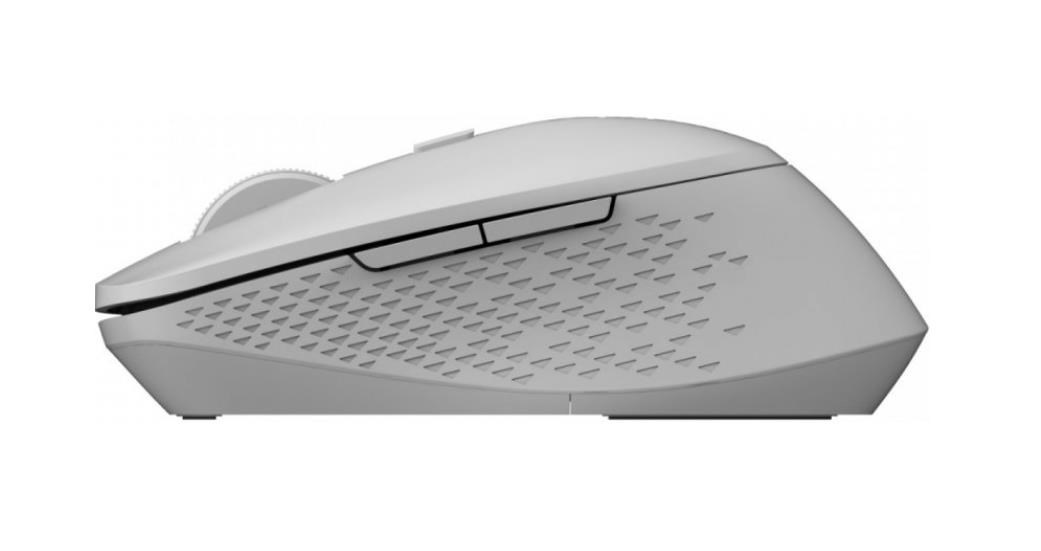 Myš RAPOO M300 Silent Wireless Optical Mouse,  Multi-mode: 2.4 GHz,  Bluetooth 3.0 & 4.0,  Sivá2 
