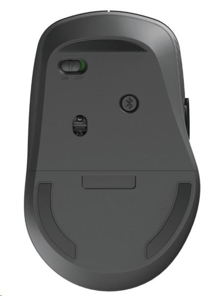 Myš RAPOO M300 Silent Wireless Optical Mouse,  Multi-mode: 2.4 GHz,  Bluetooth 3.0 & 4.0,  čierna1 