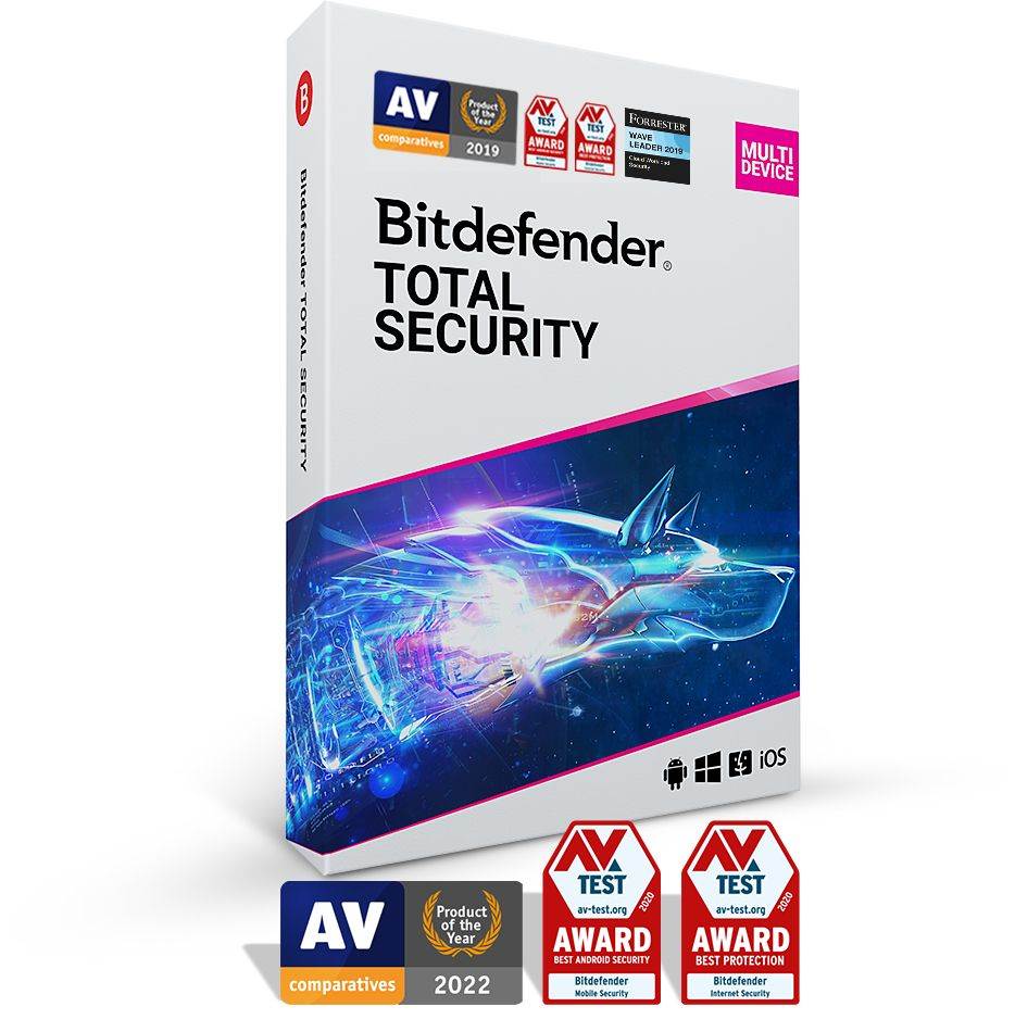 Bitdefender Total Security - 10 zariadení na 2 roky - elektronická licencia na e-mail0 
