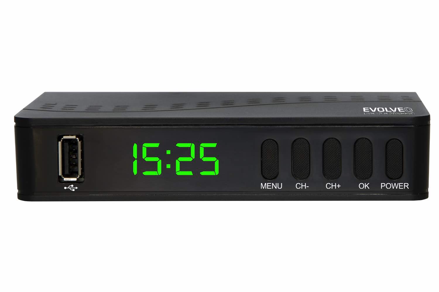 EVOLVEO Alpha T2,  HD DVB-T2 H.265/ HEVC rekordér0 