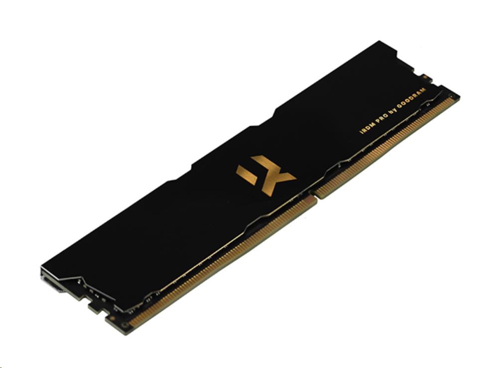 DDR4 8GB 3600MHz CL17 DR GOODRAM IRDM PRO DIMM, čierna/zlatá2 