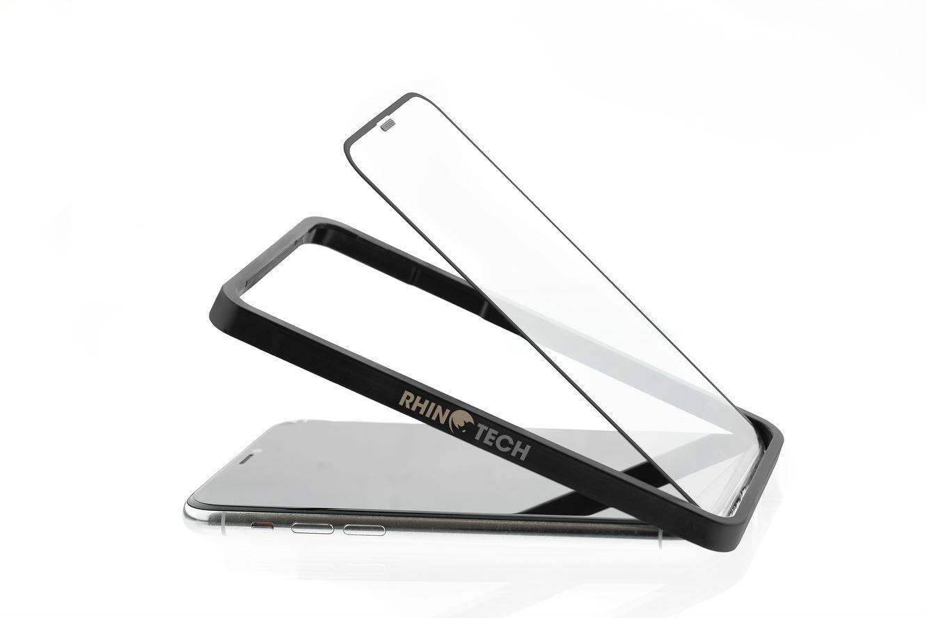 RhinoTech Tvrdené ochranné 3D sklo pre Apple iPhone 6 /  6S (Biele)4 