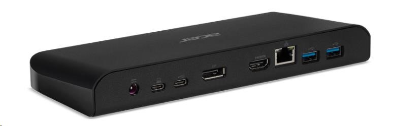 Dokovacia stanica Acer USB typu C III ČIERNA S NAPÁJACÍM KÁBLOM EÚ (DOPREDAJNÉ BALENIE)0 