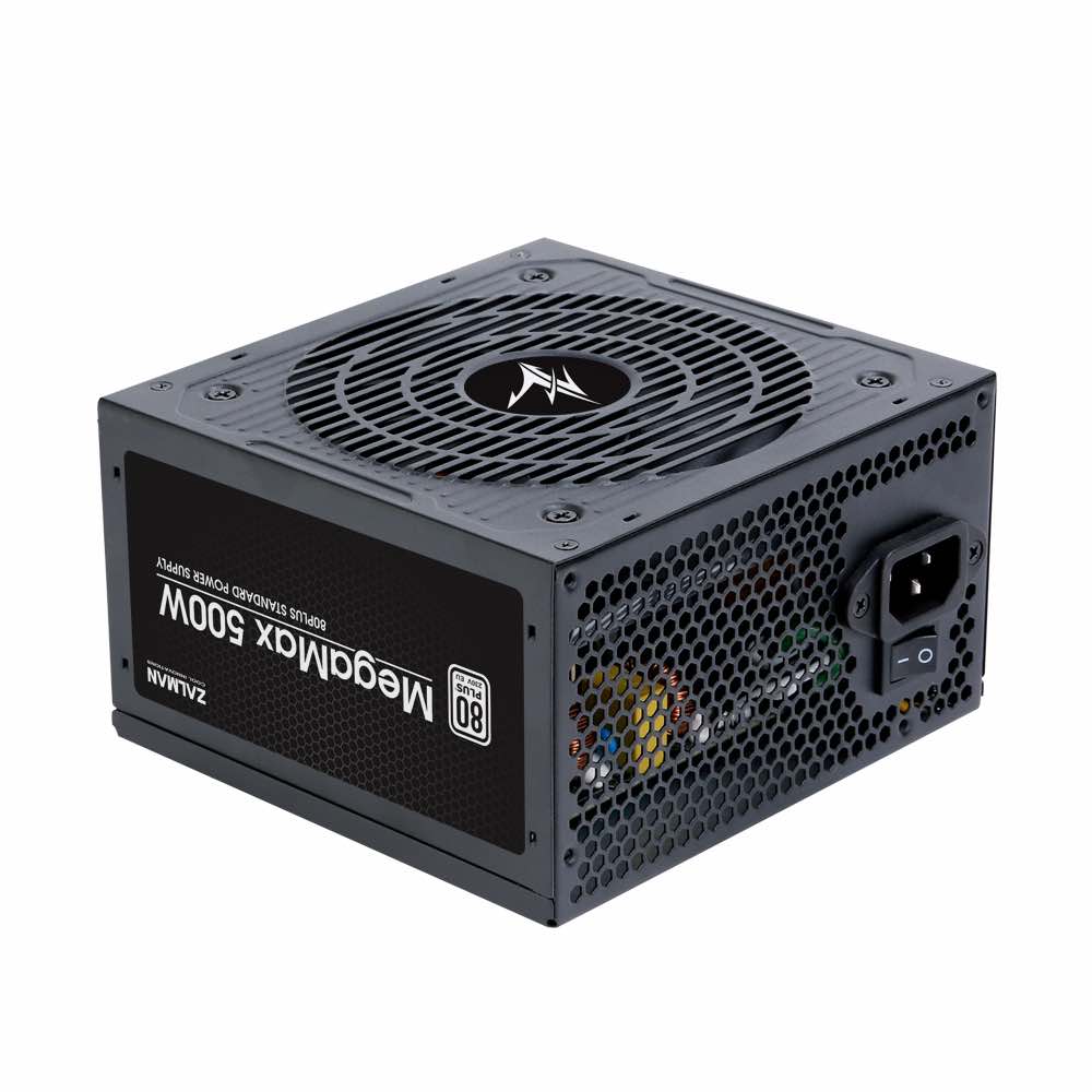 Napájací zdroj ZALMAN ZM500-TXII MegaMax,  500 W,  80 PLUS1 