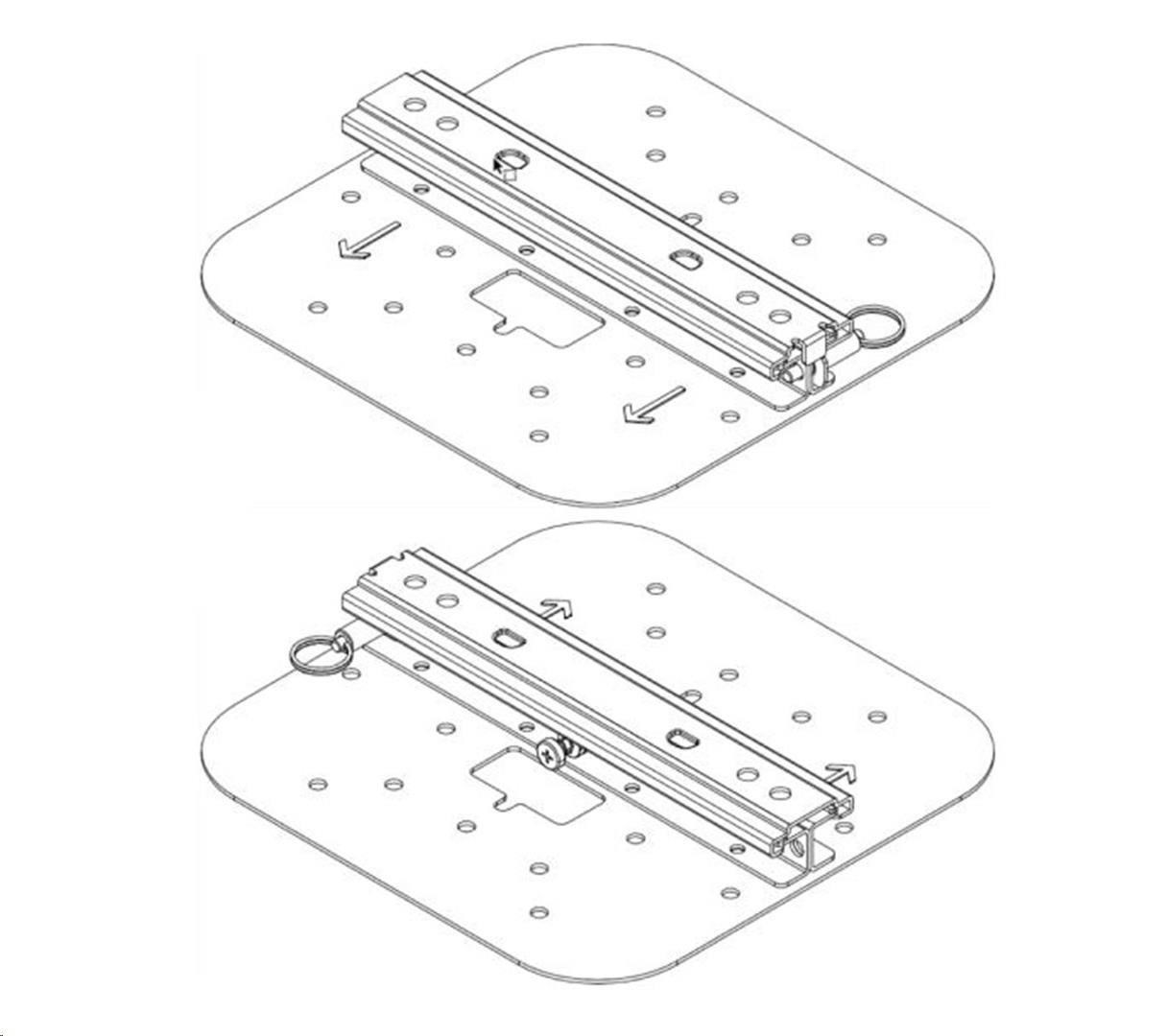 AP-MNT-E Campus AP mount bracket kit (individual) type E: wall-box0 