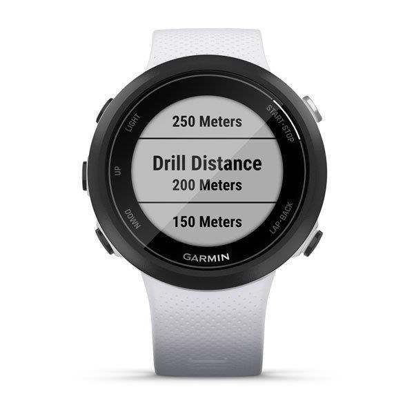 Garmin GPS plavecké hodinky SWIM2 White3 