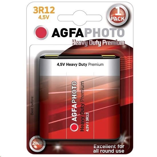 AgfaPhoto zinková baterie 4, 5V,  blistr 1ks0 
